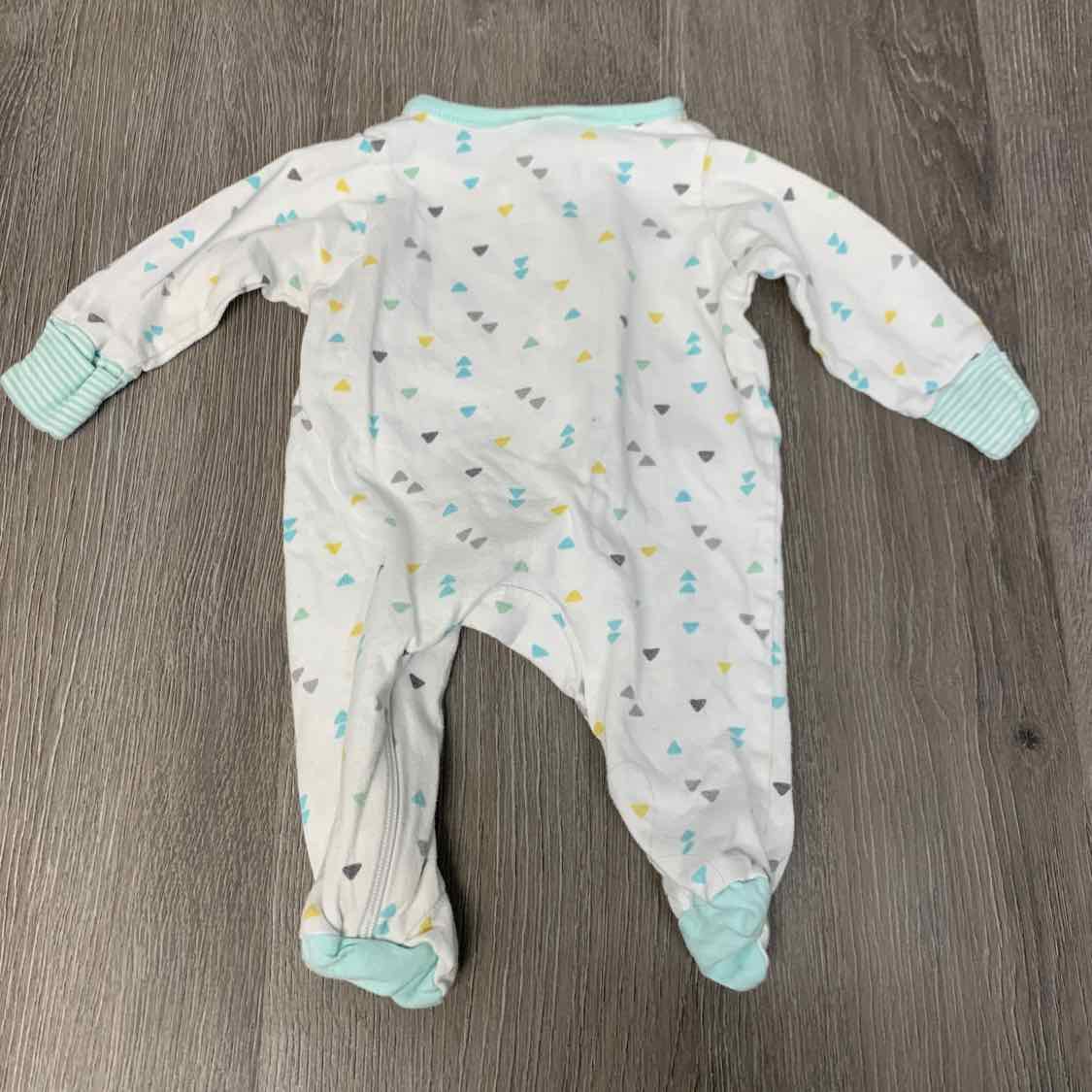 Size 6 Months Tan/Green Carter's Shirt/Pants