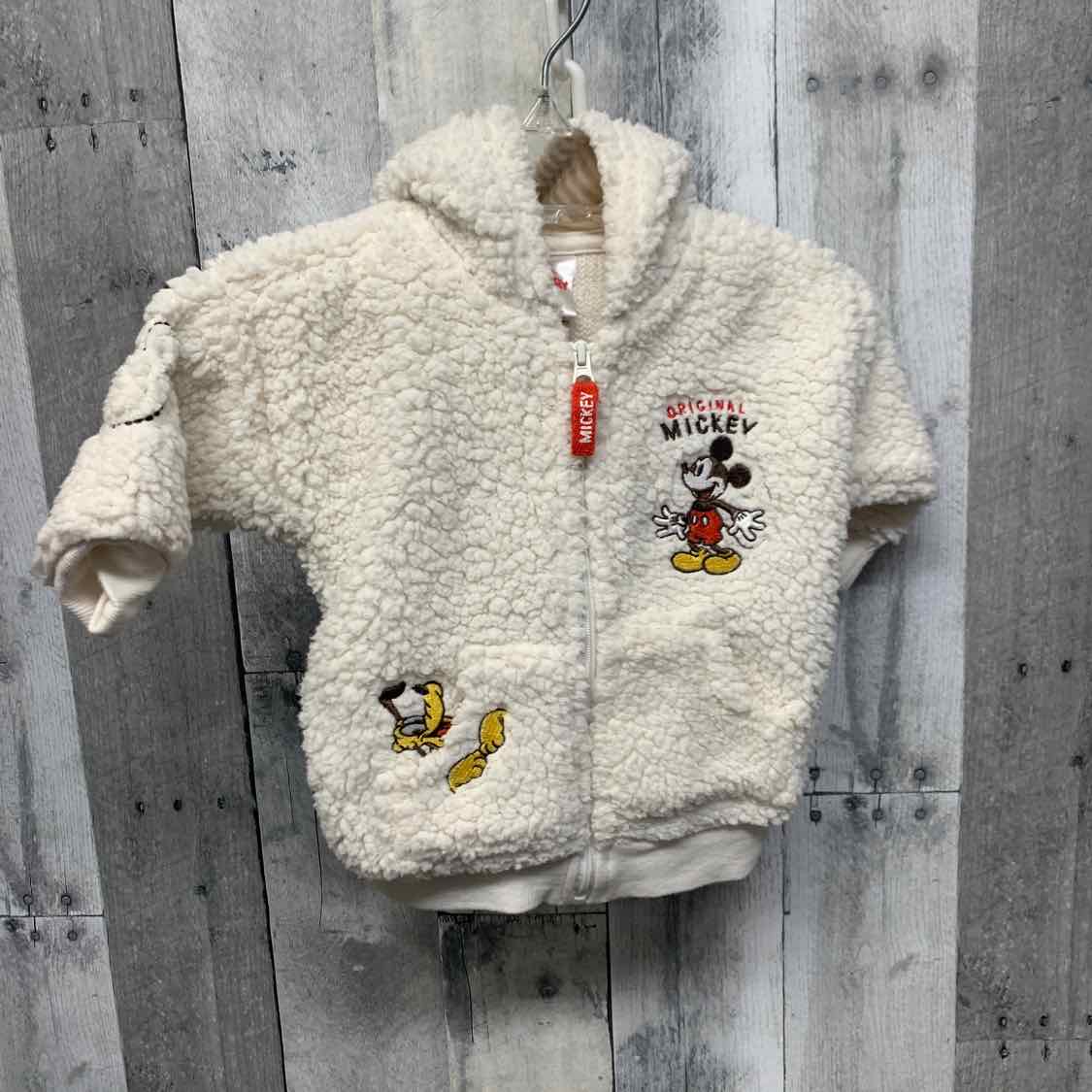 Size 3-6 Months White Disney Light Jacket