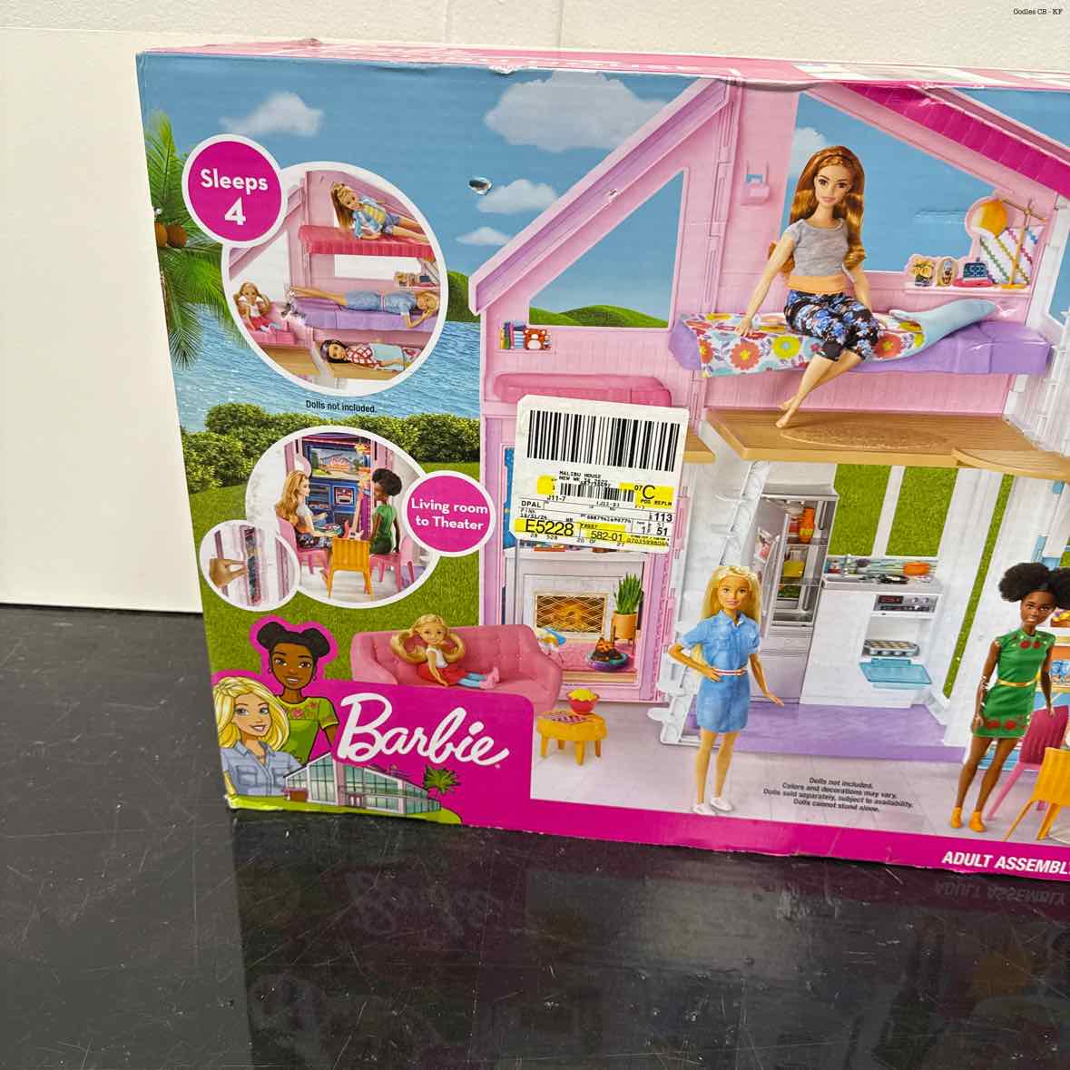 Barbie Pink/White Dollhouse