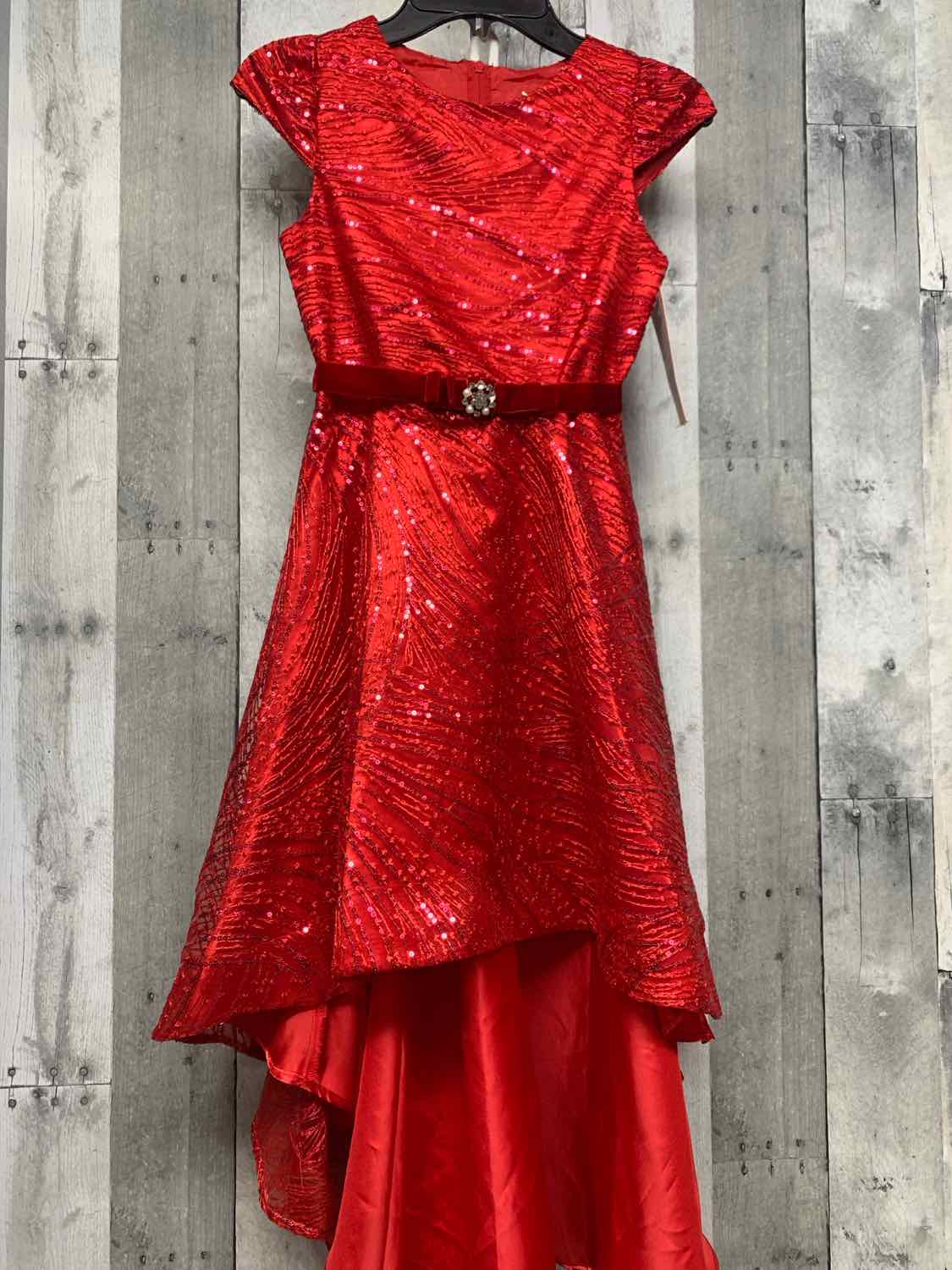 Size 7 Red Rare Editions Dress - Party