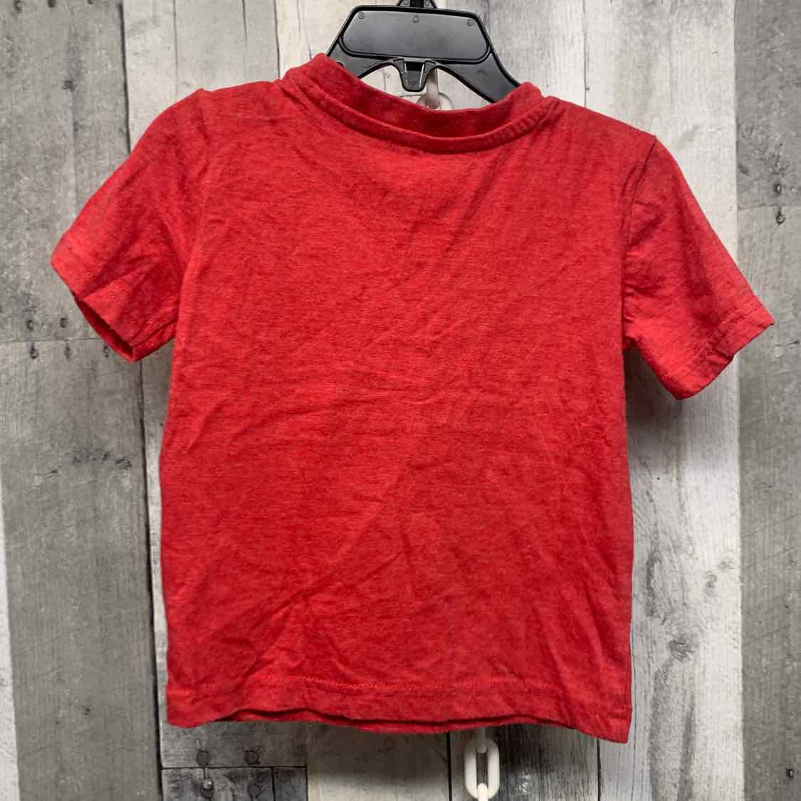 Size 2T Red Graphic Holiday Brands T Shirt