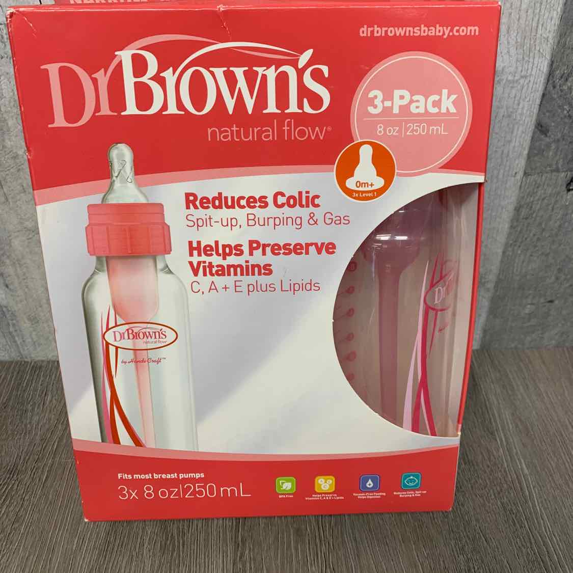 Dr Browns Pink Bottles