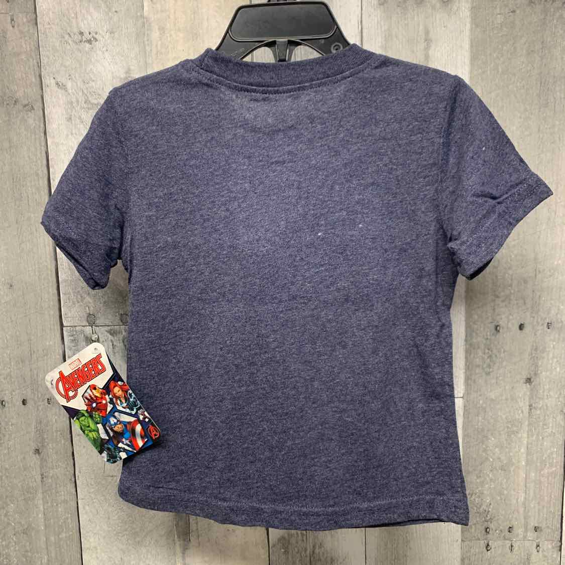 Size 3T Navy Graphic Marvel T Shirt