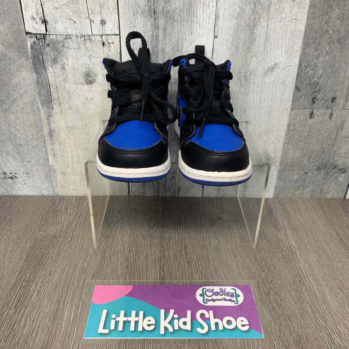 Size 7 Blue/Black Sport Brand Sneakers