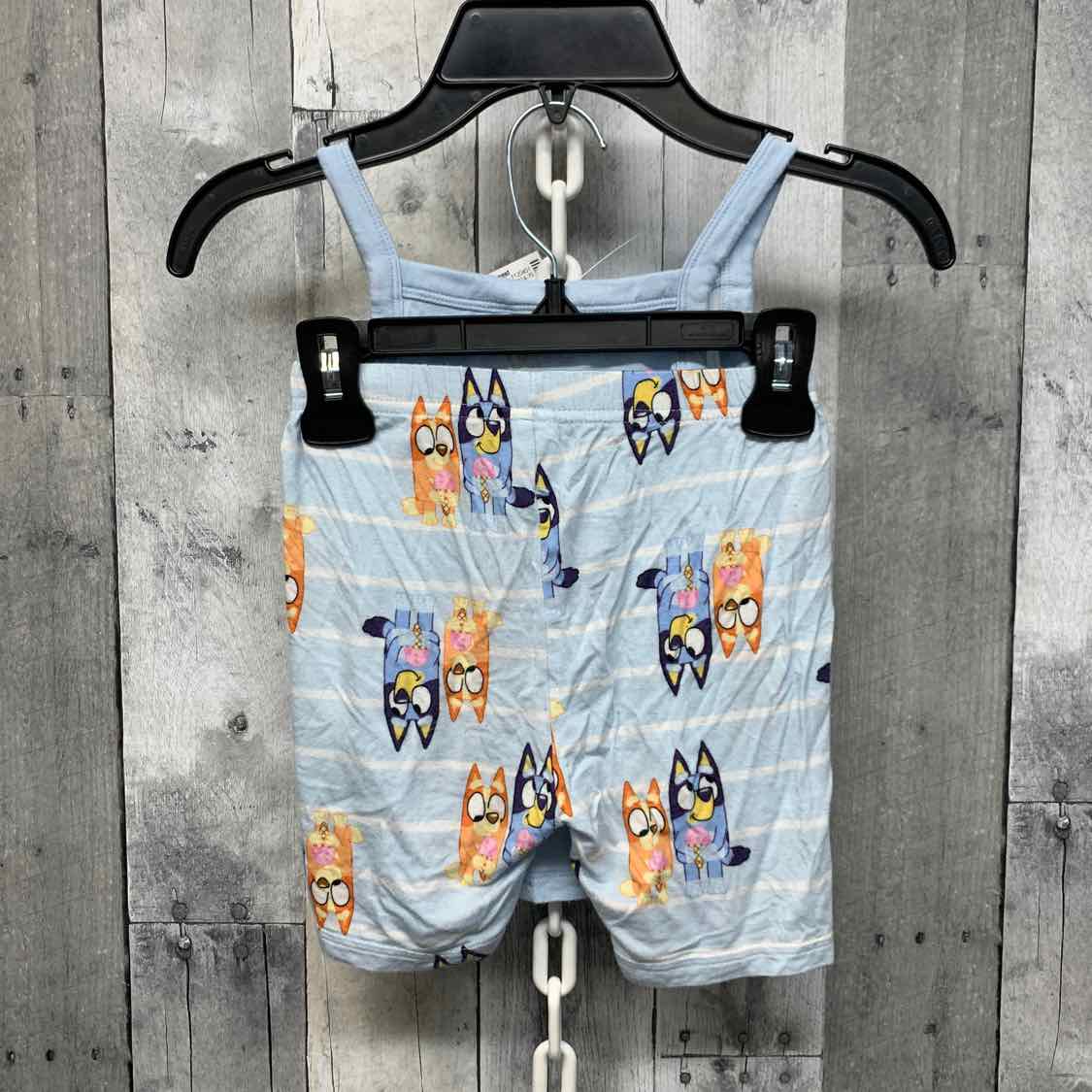 Size 6 Blue Bamboo 2pc PJs