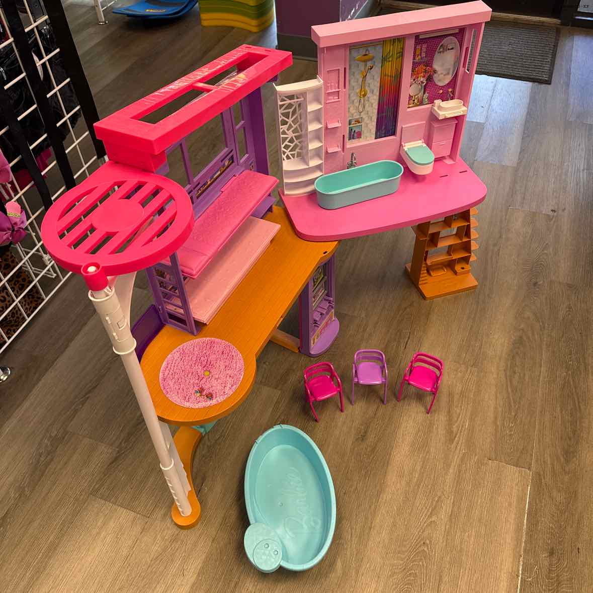 Barbie Pink Dollhouse