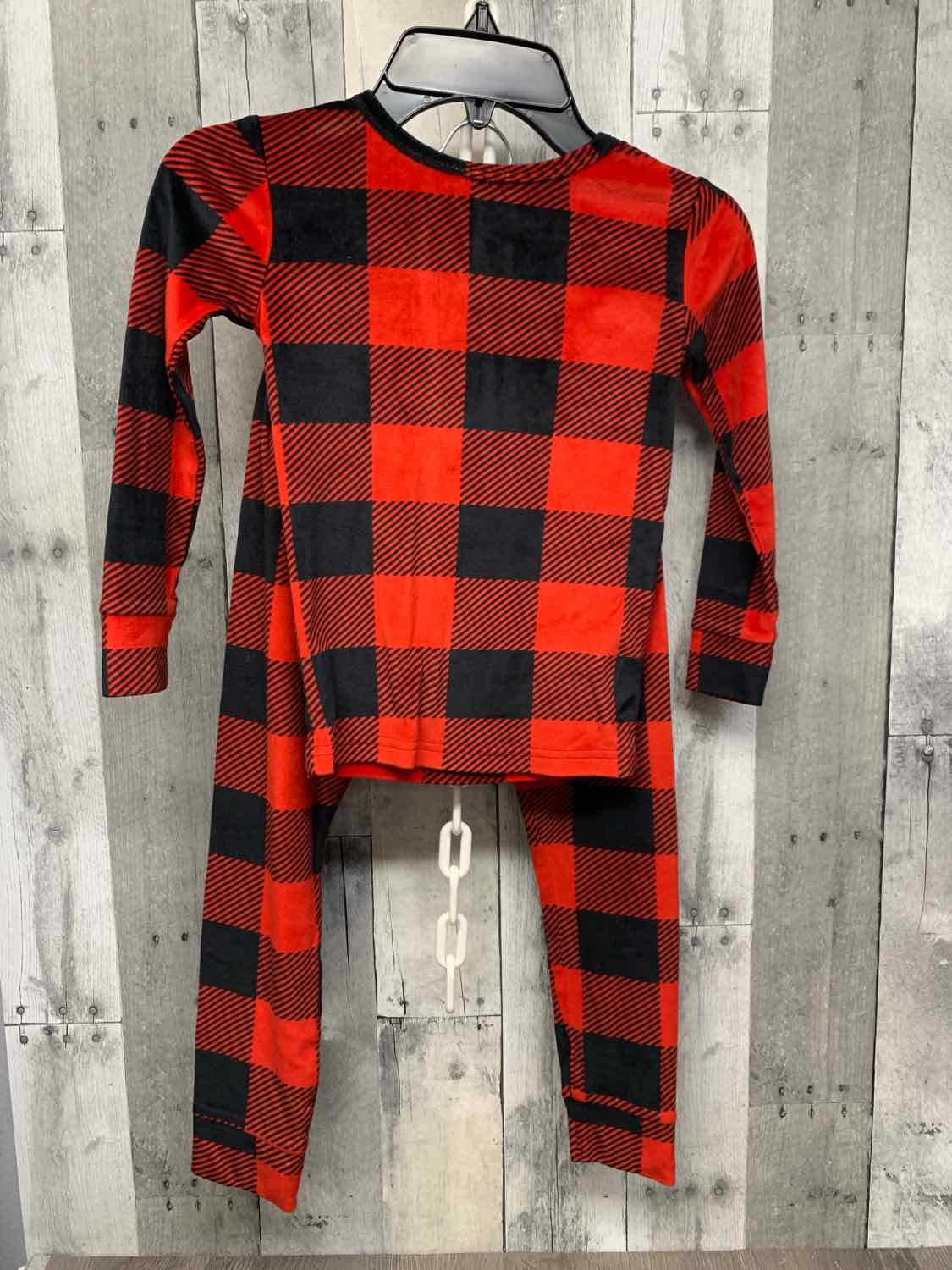 Size 5T Red Plaid Cat & Jack 2pc PJs