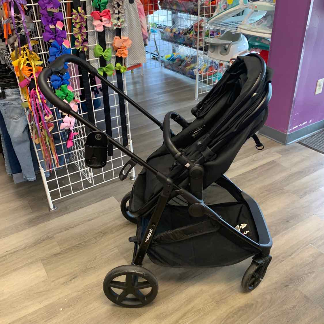 Name Brand Black Stroller - Single