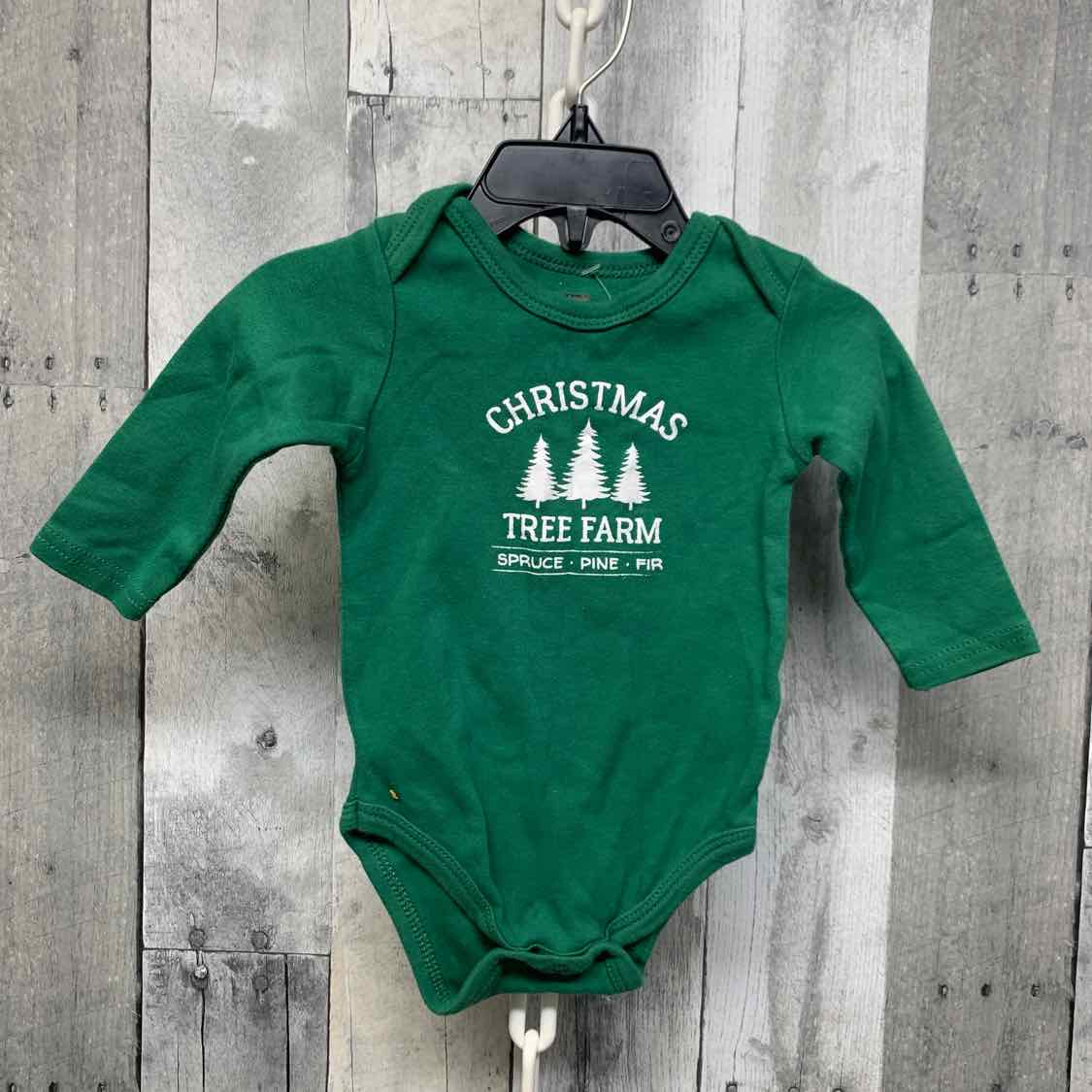 Size 6-9 Months Green Graphic B Brand Bodysuit