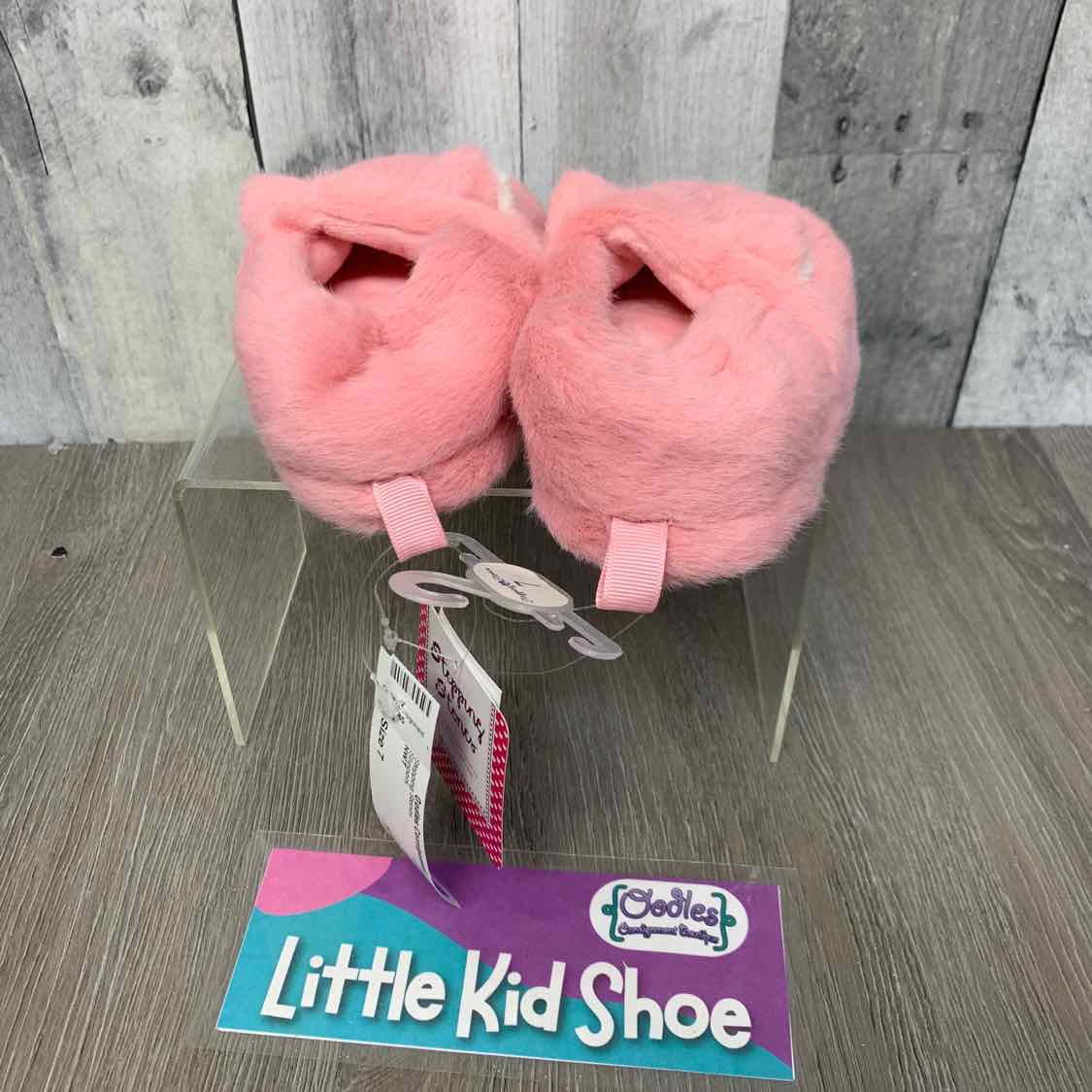 Size 7 Pink Stepping Stones Slippers