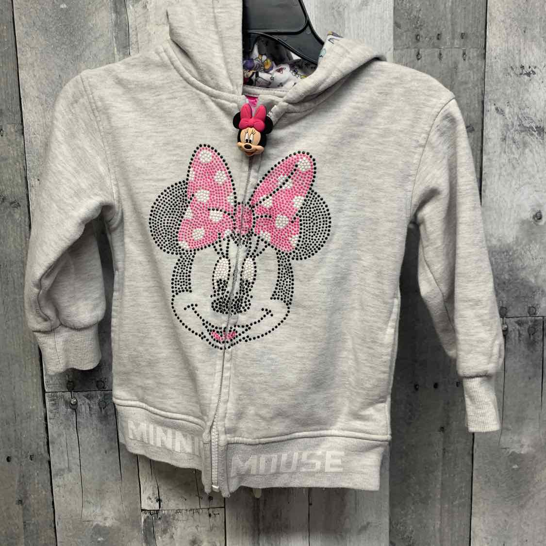 Size 4 Gray Graphic Disney Light Jacket