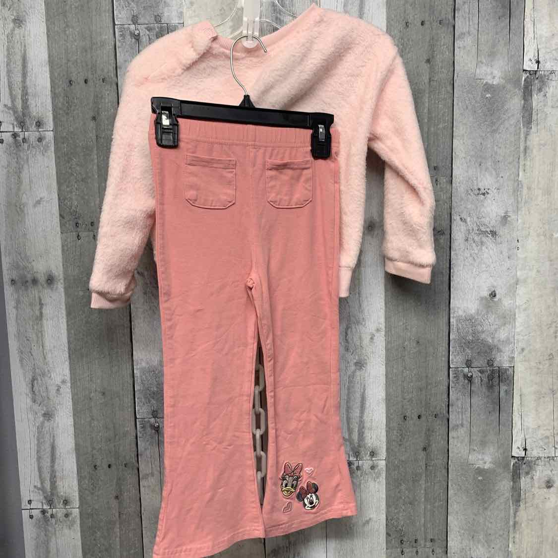 Size 4T Pink Disney Shirt/Pants