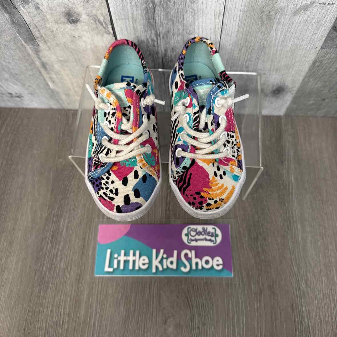 Size 7 Pink Print Keds Sneakers