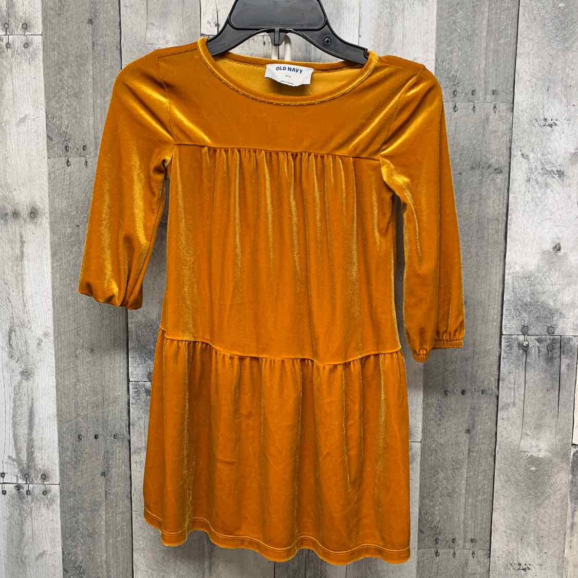 Size 5 Yellow Old Navy LS Dress