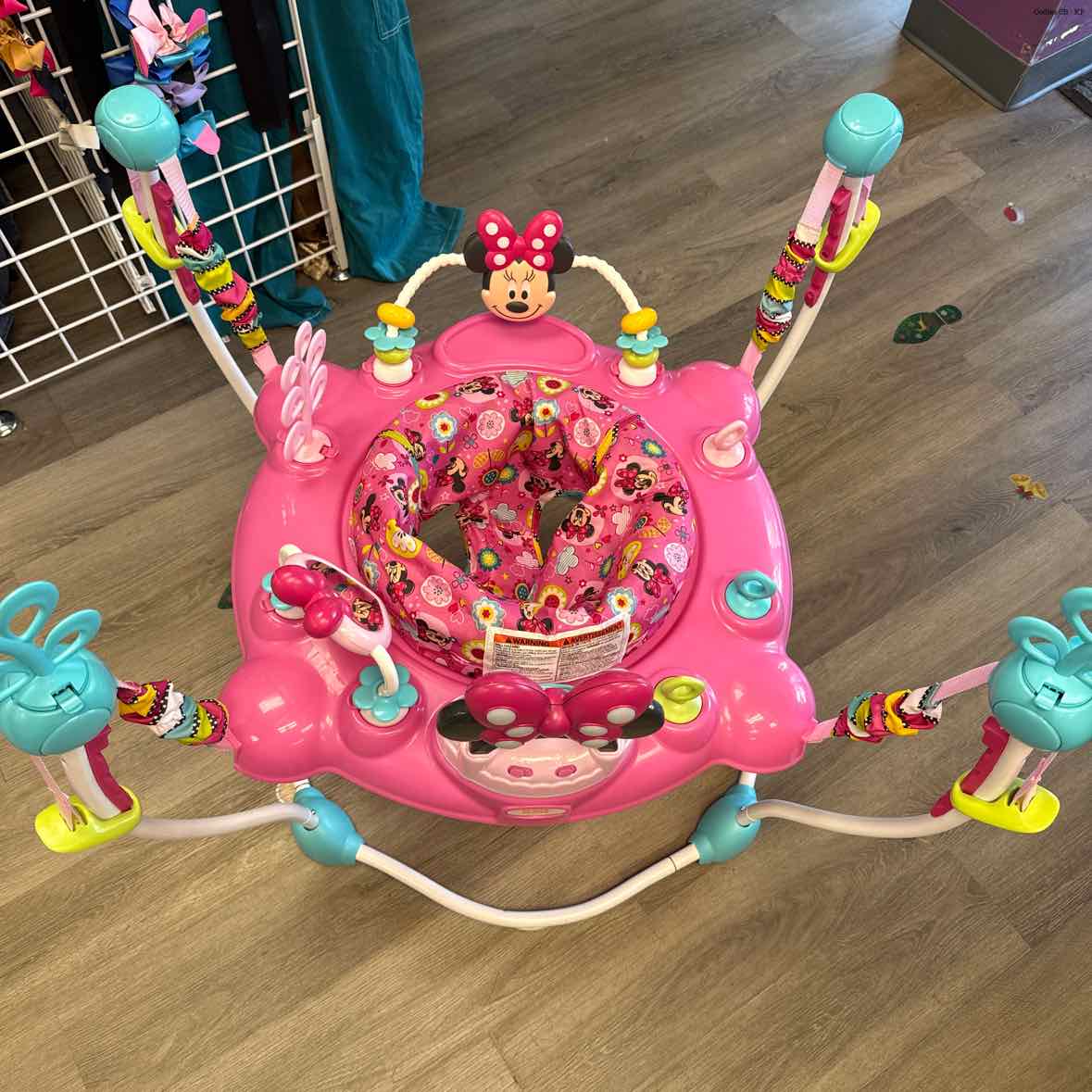Bright Starts Pink Minnie Mouse Jumperoo