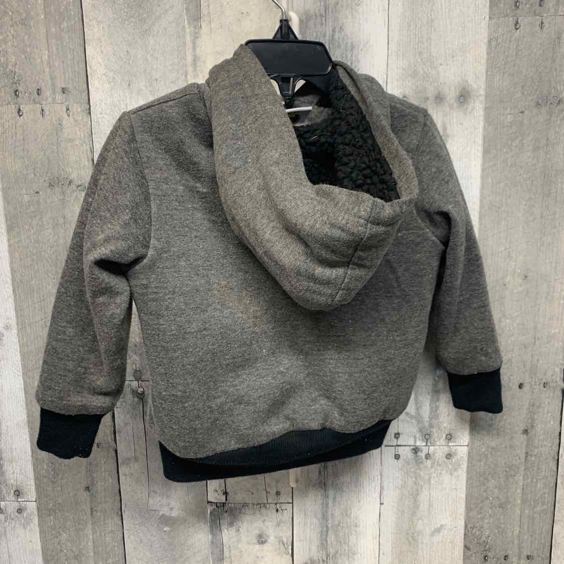 Size 3T Gray Batman Heavy Jacket