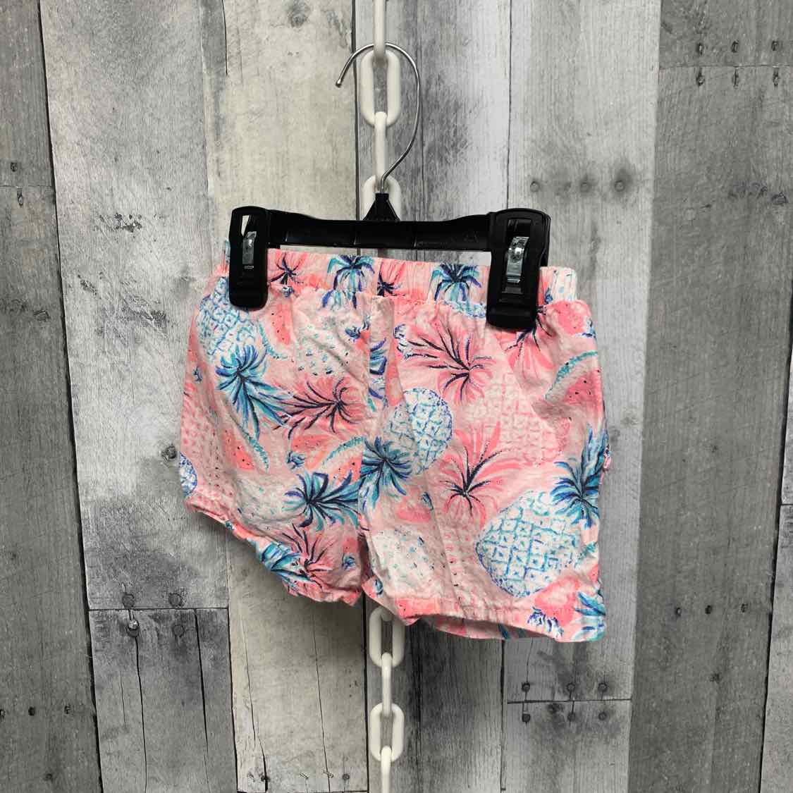 Size 4T Pink/Blue Crown & Ivy Shorts