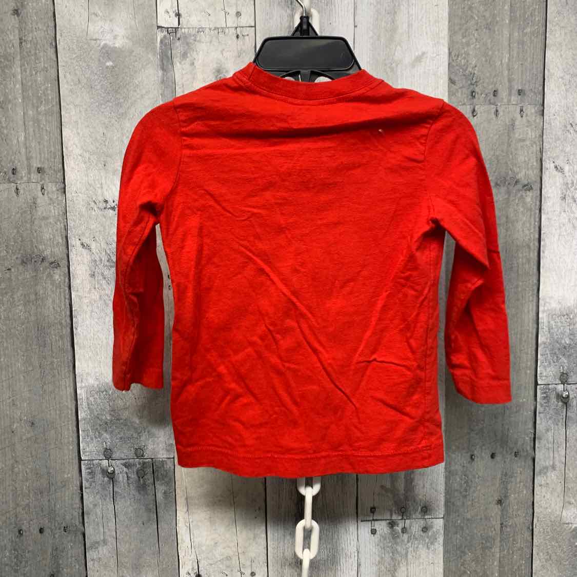 Size 18 Months Red Graphic Carter's Long Sleeve Shirt