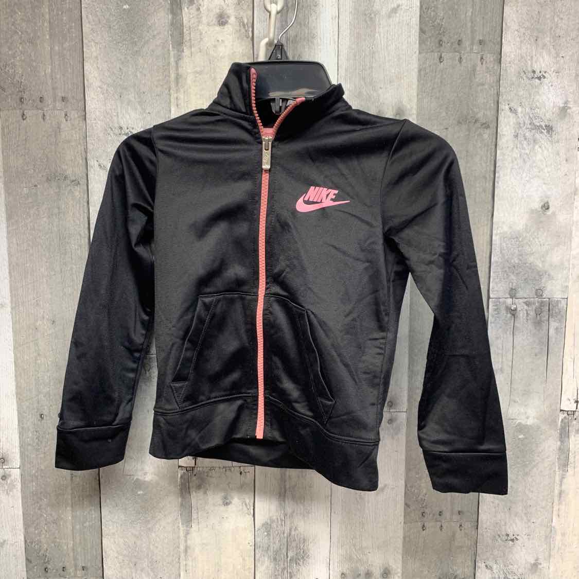 Size 5T Black/Pink Sport Brand Light Jacket