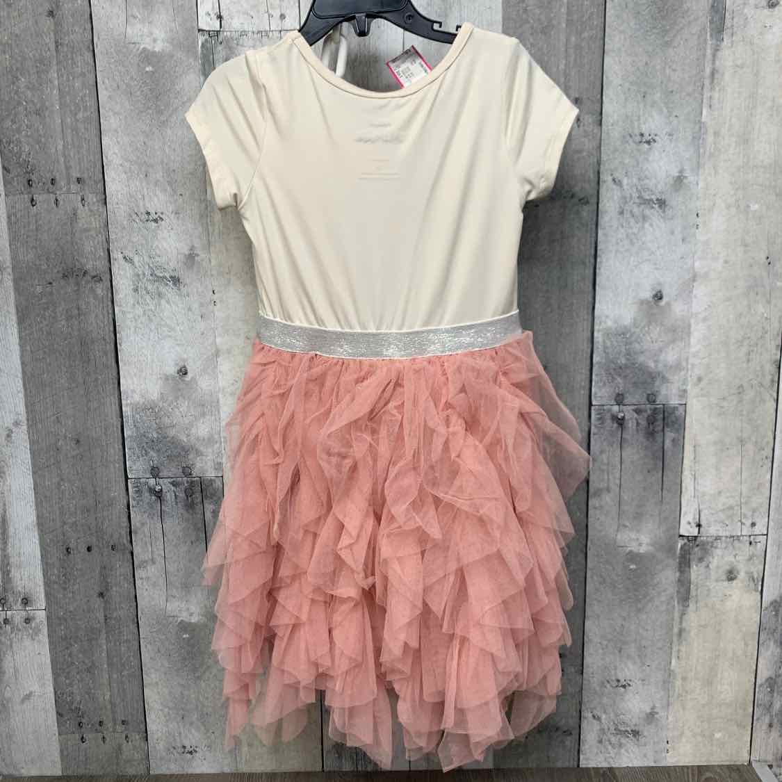 Size 5 Ivory/Pink Minnie Dress