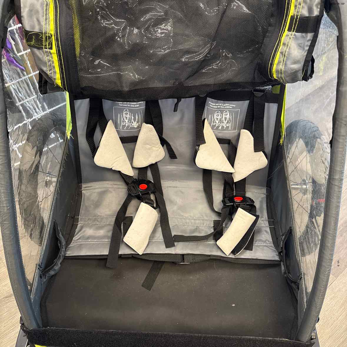 Generic Green/Black Bike Trailer