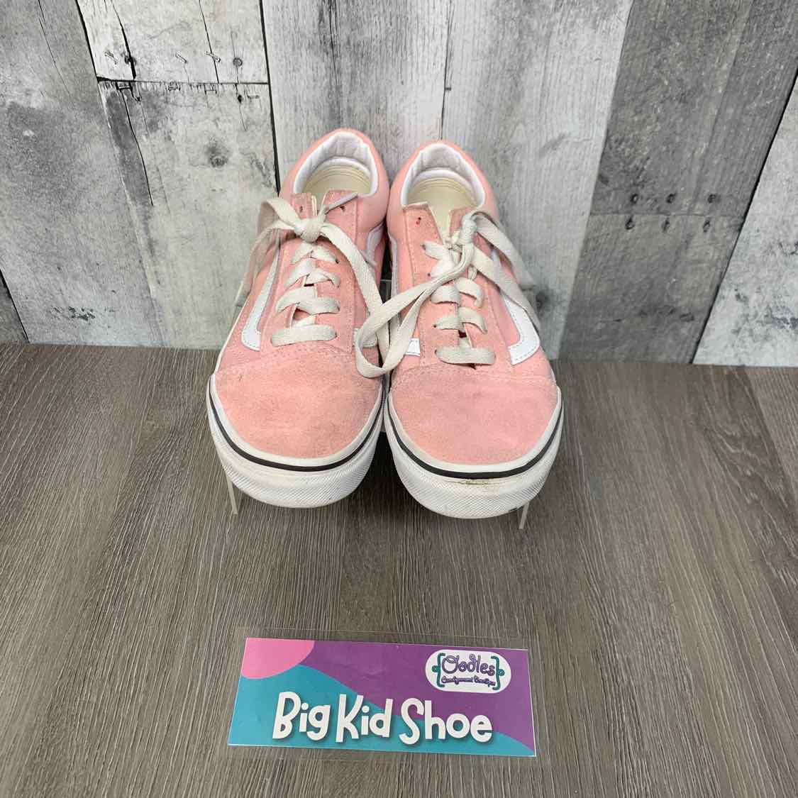 Size 3 Pink Vans Sneakers