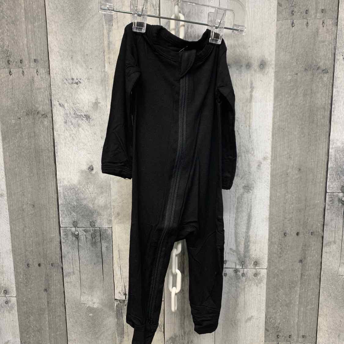 Size 0-3 Months Black Little Buggins Romper