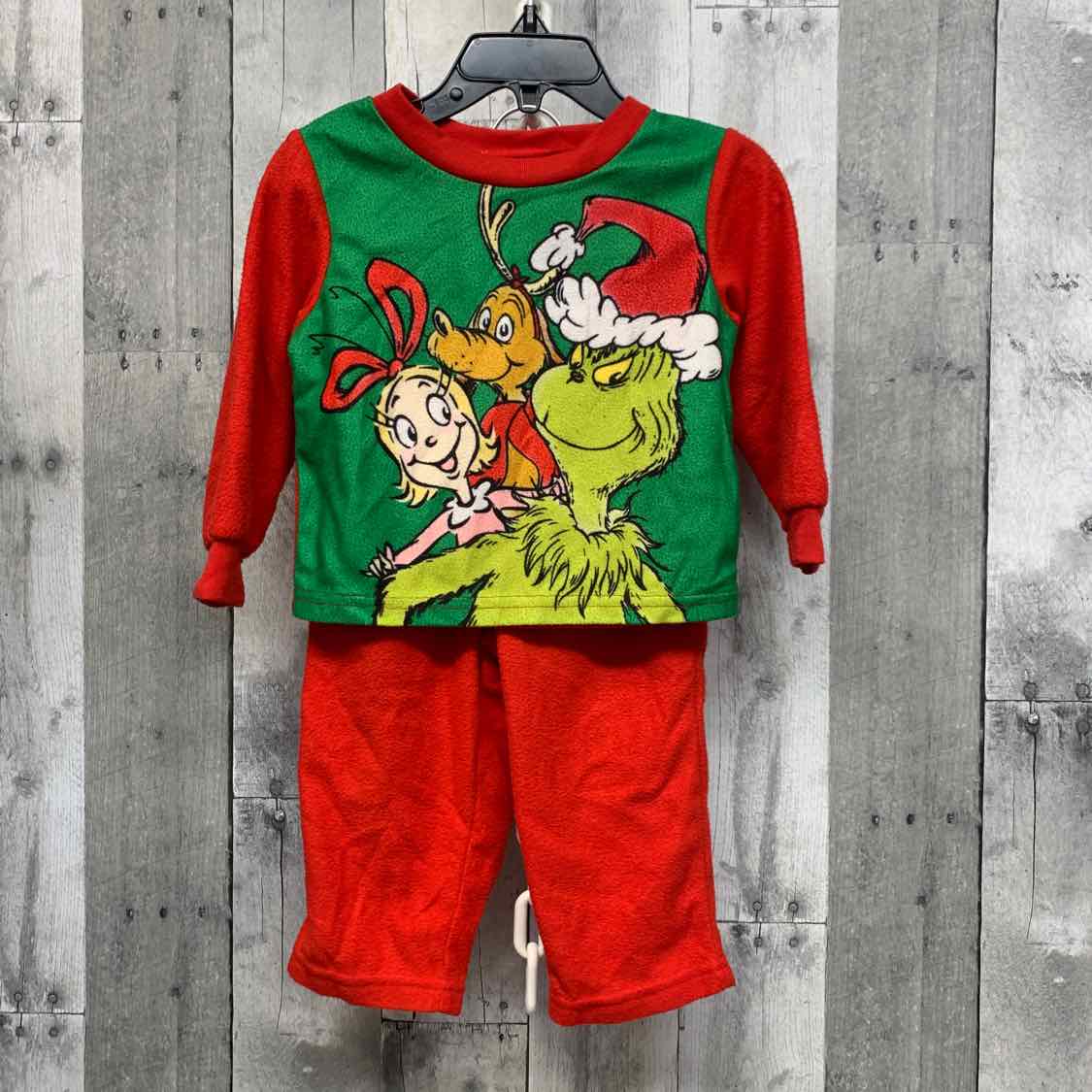 Size 18 Months Red/Green Holiday Brands 2pc PJs