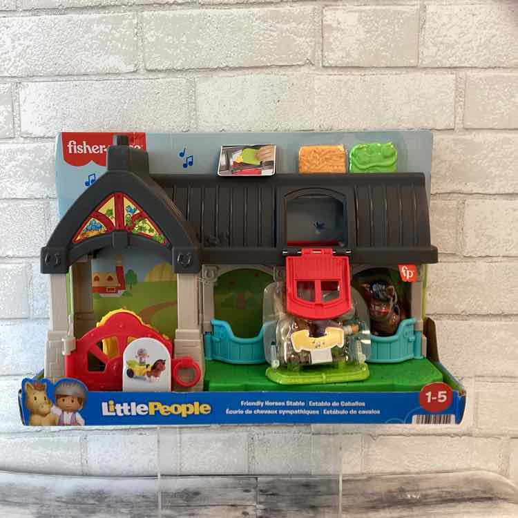 Fisher Price Gray/Green Little People Set