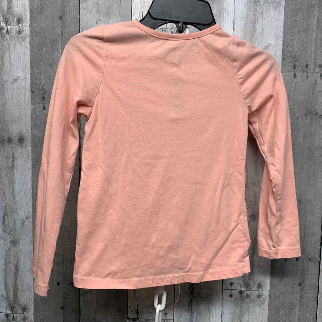 Size 7/8 Pink/Green Disney Long Sleeve Shirt