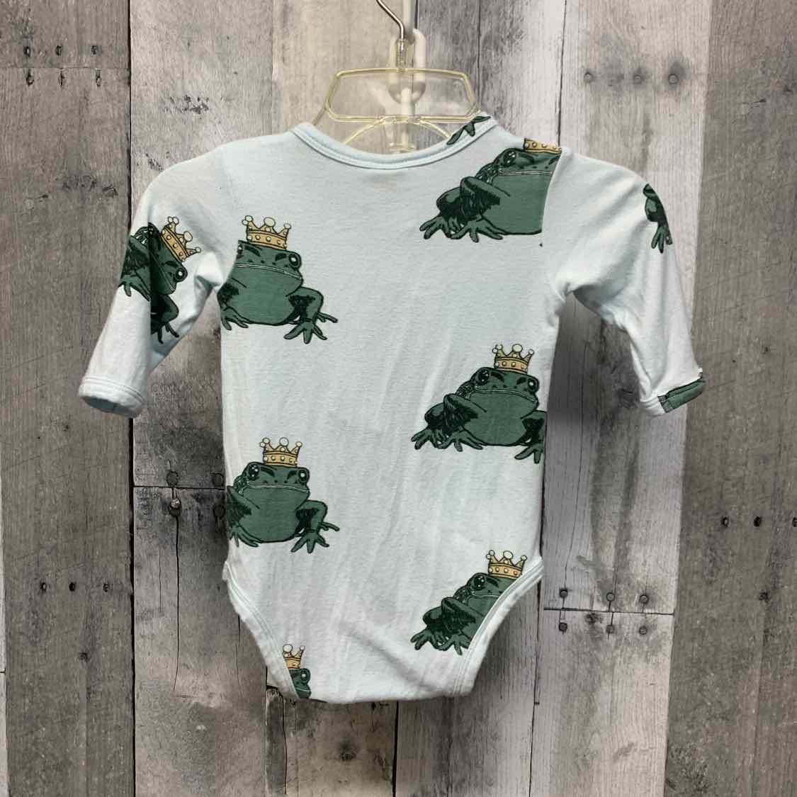 Size 0-3 Months Blue Print Kate Quinn Bodysuit