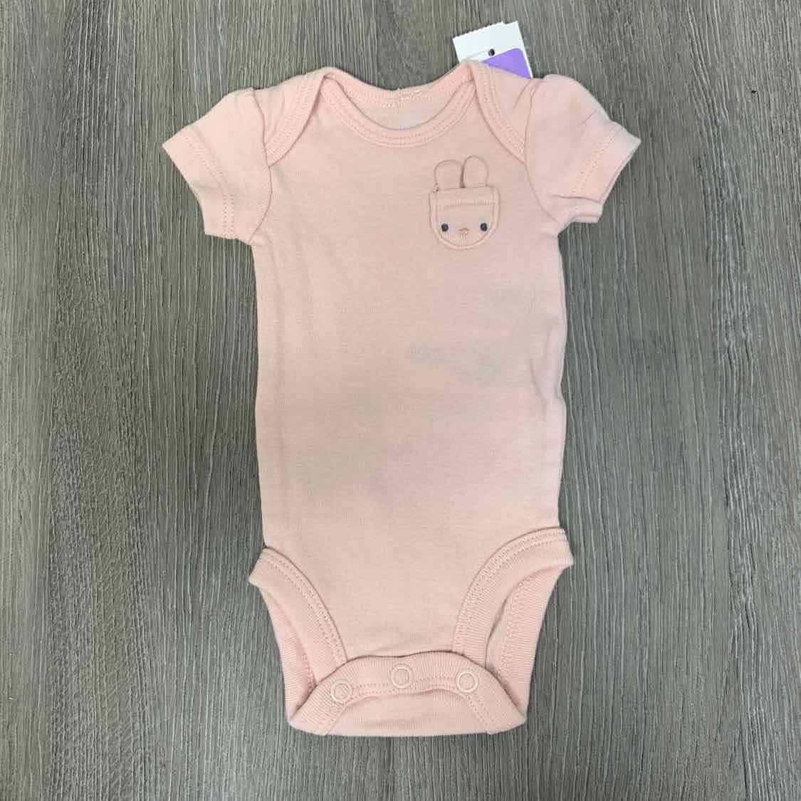 Size Preemie Pink Carter's Bodysuit