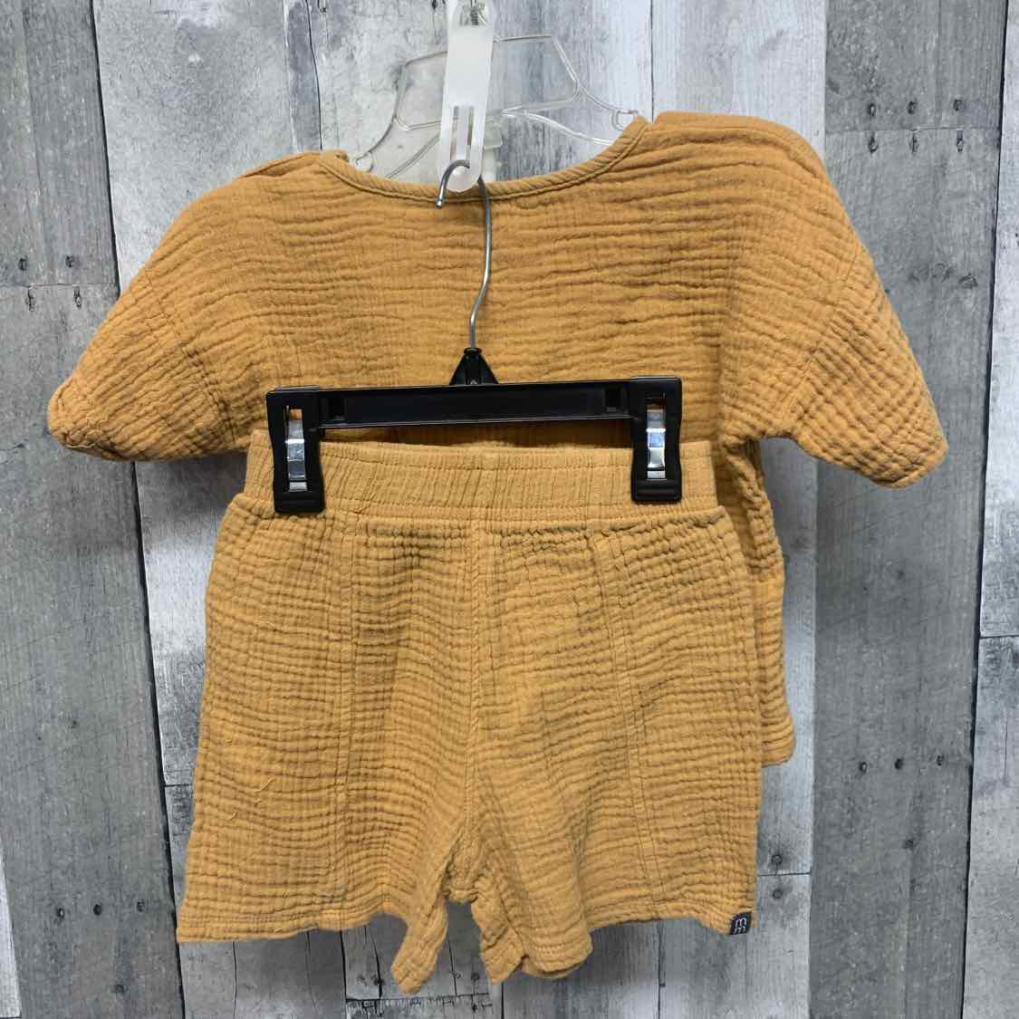 Size 3T Yellow Modern Moments by Gerber Shirt/Shorts
