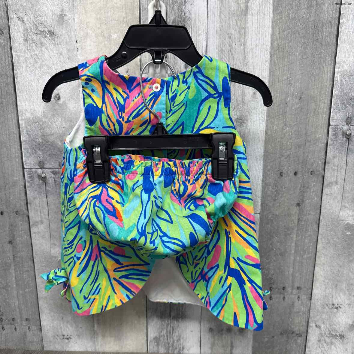 Size 12-18 Months Navy Print Lilly Pulitzer 2pc Dress