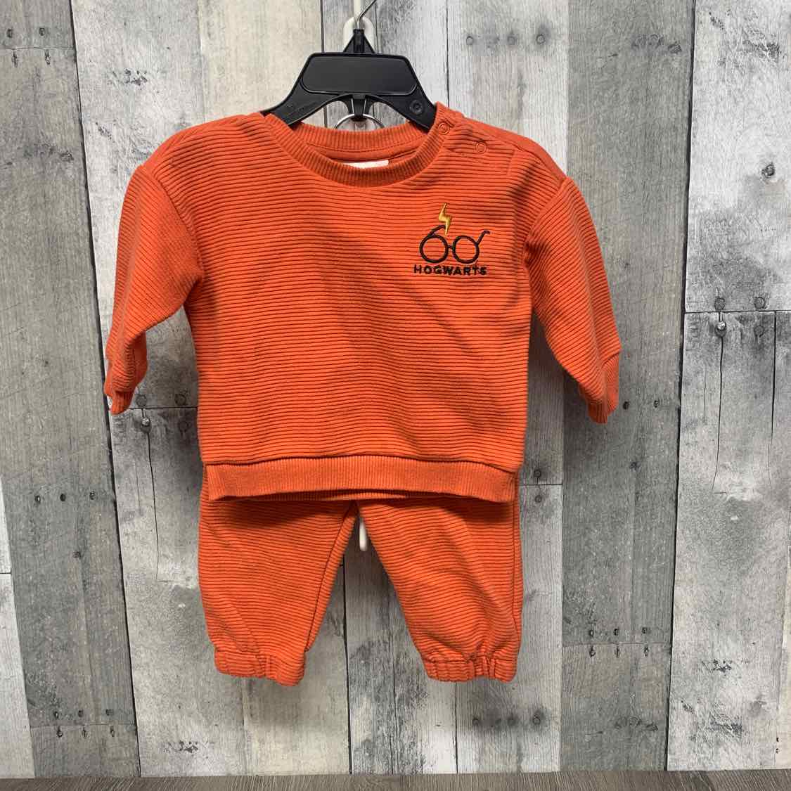 Size 6-9 Months Orange Harry Potter Shirt/Pants
