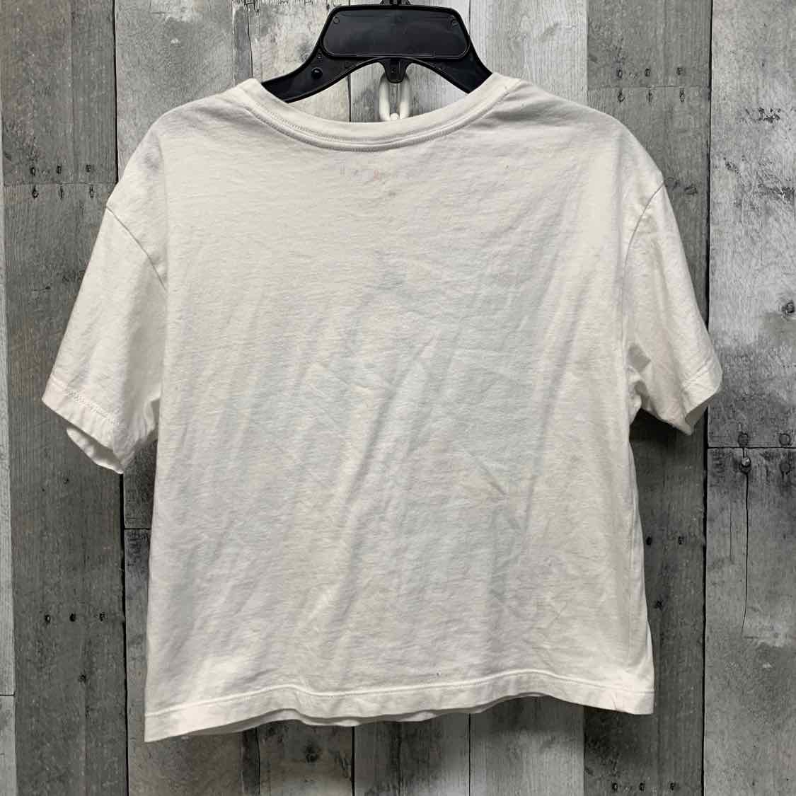 Size Medium White Sport Brand T Shirt - OodlesCB