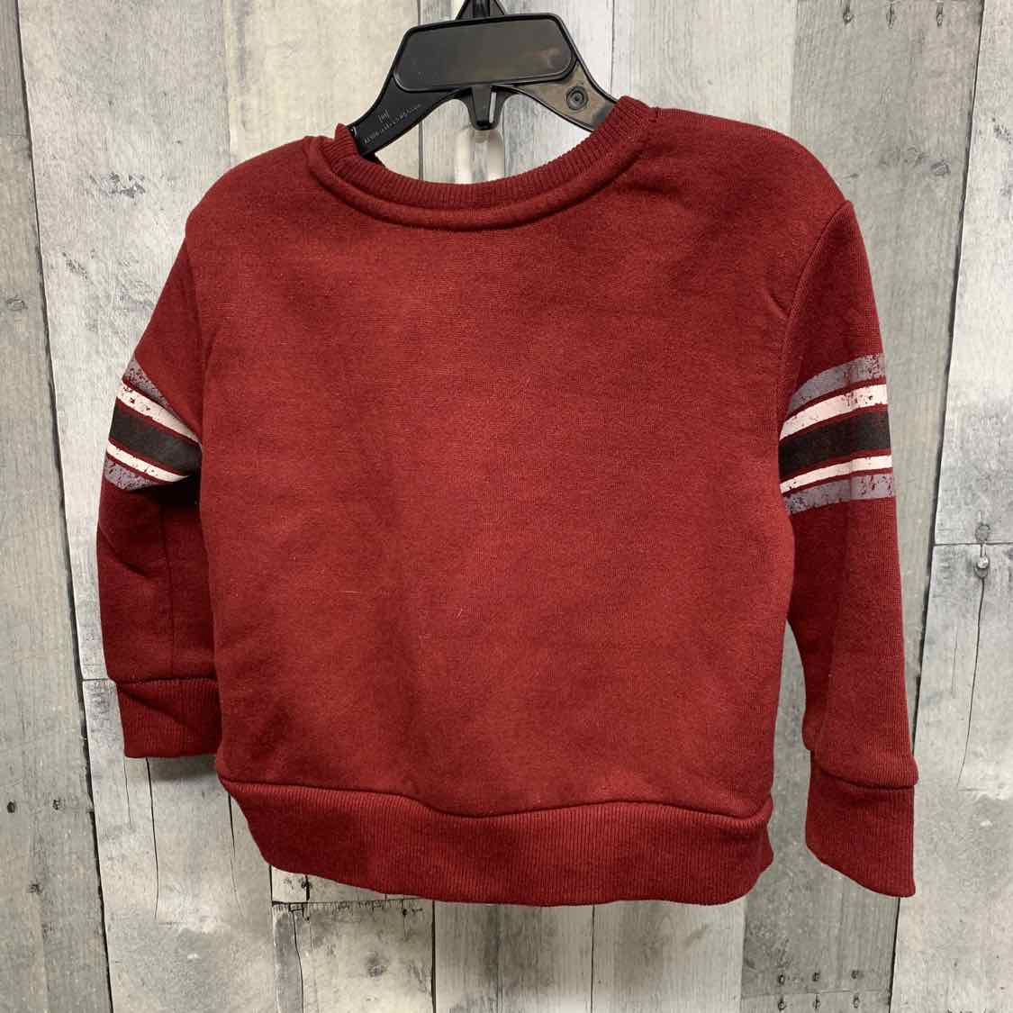 Size 2T Burgundy Reebok Sweat Shirt