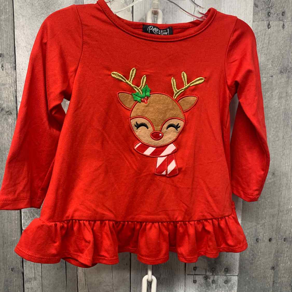 Size 18 Months Red Rare Too Long Sleeve Shirt