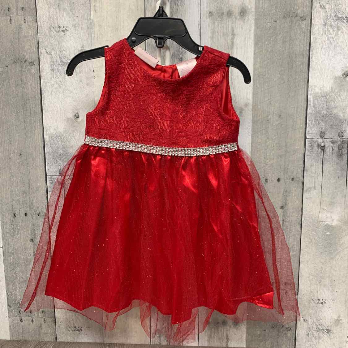 Size 2T Red Blueberi Boulevard Dress - Party
