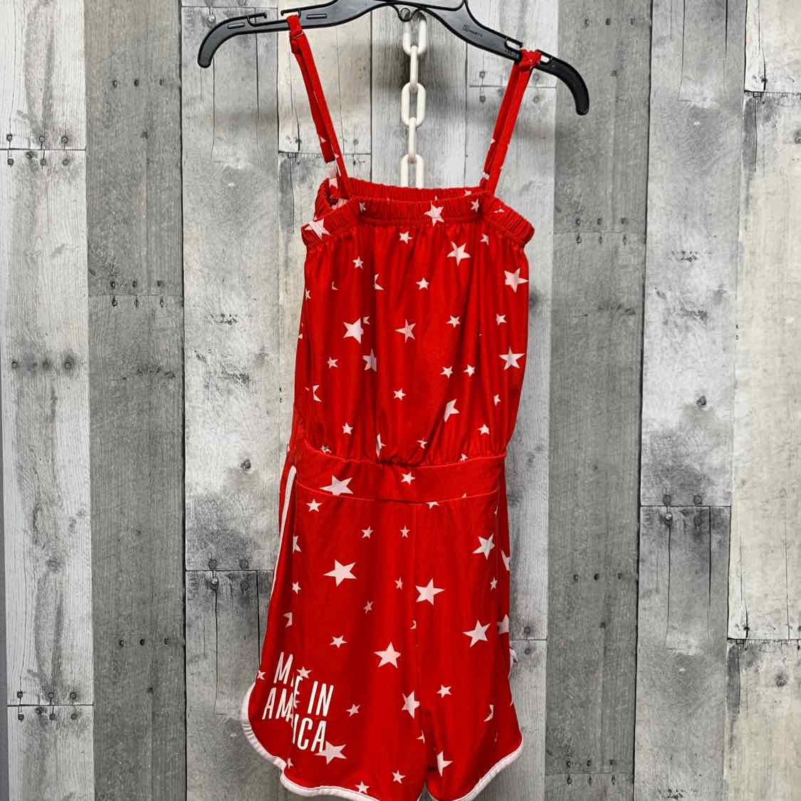 Size Large Red/White B Brand Romper