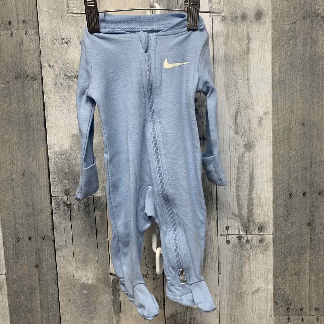 Size Newborn Blue Sport Brand Footy PJs
