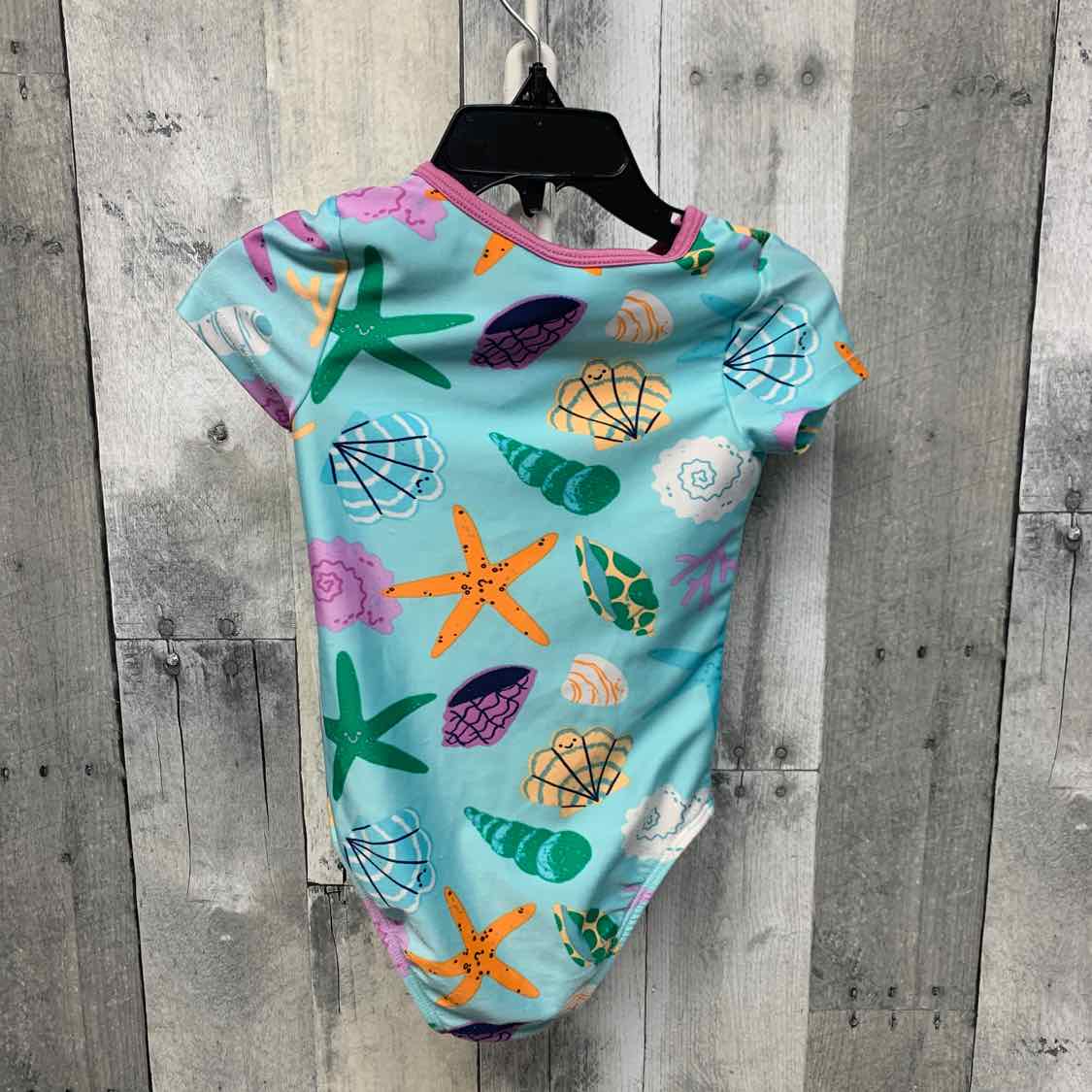 Size 2T Blue Print Cat & Jack Swim Suit - 1pc