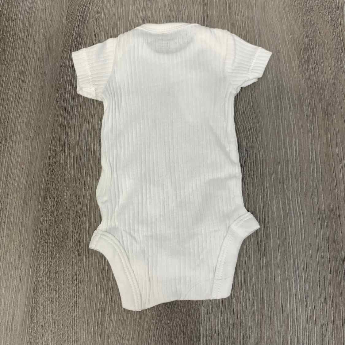 Size Preemie White Gerber Bodysuit