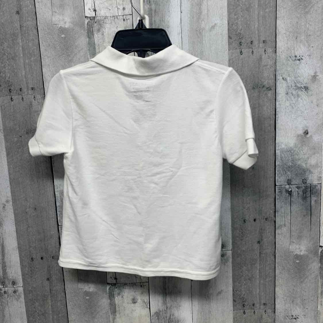 Size Small White Gildan Polo