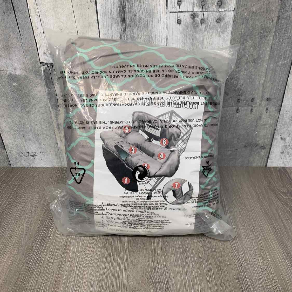 Generic Gray/Teal Cart Cover