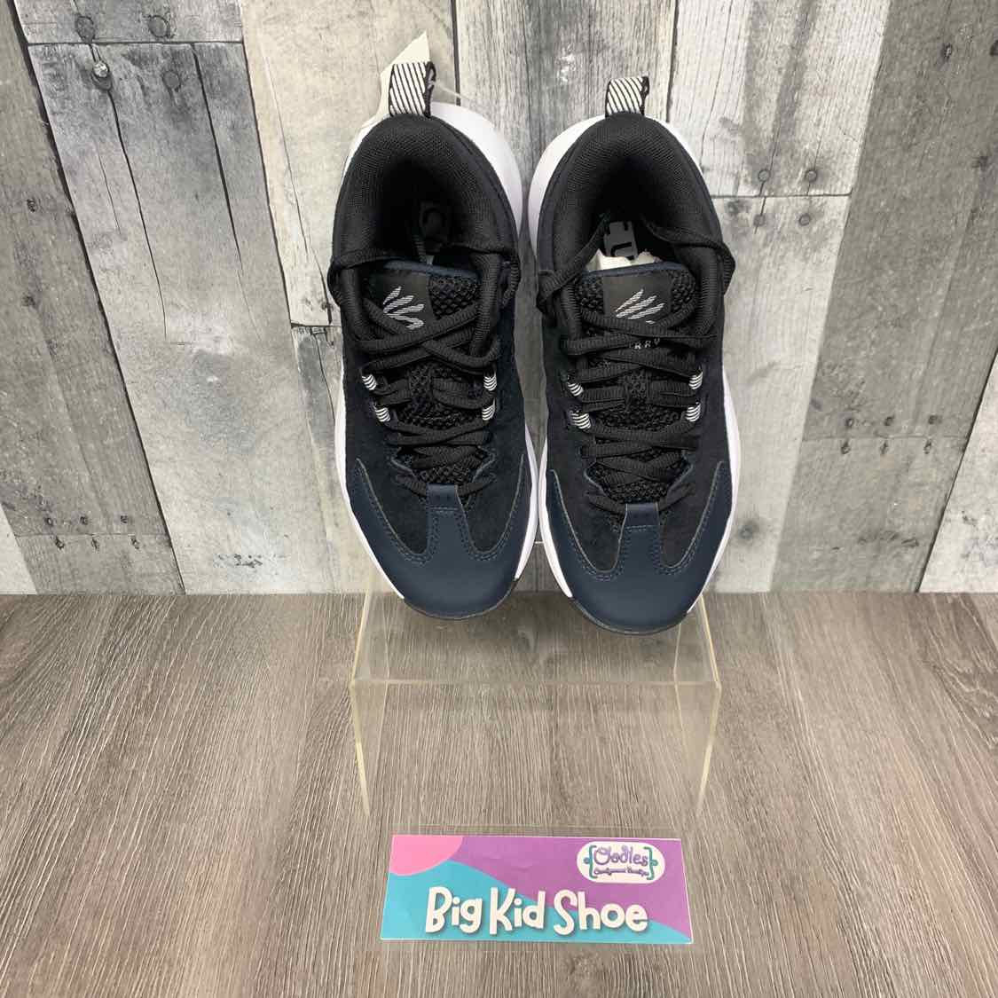 Size 4.5 Black/White Sport Brand Sneakers