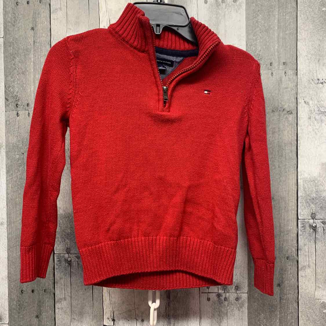 Size 5 Red Tommy Hilfiger Pull Over