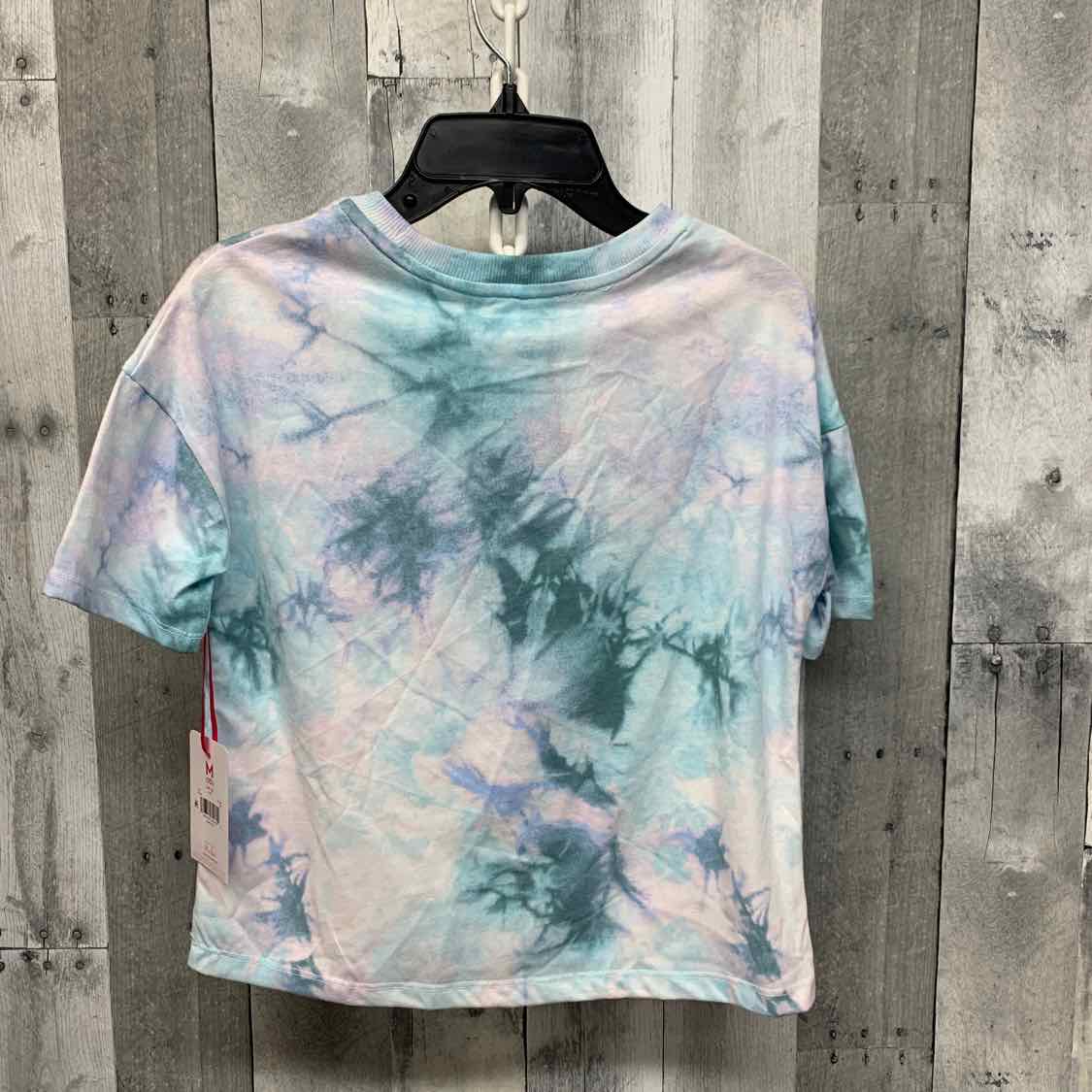 Size Medium Blue Print Justice T Shirt