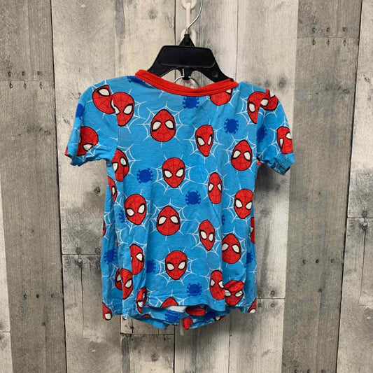 Size 4T Blue/Red Marvel 2pc PJs