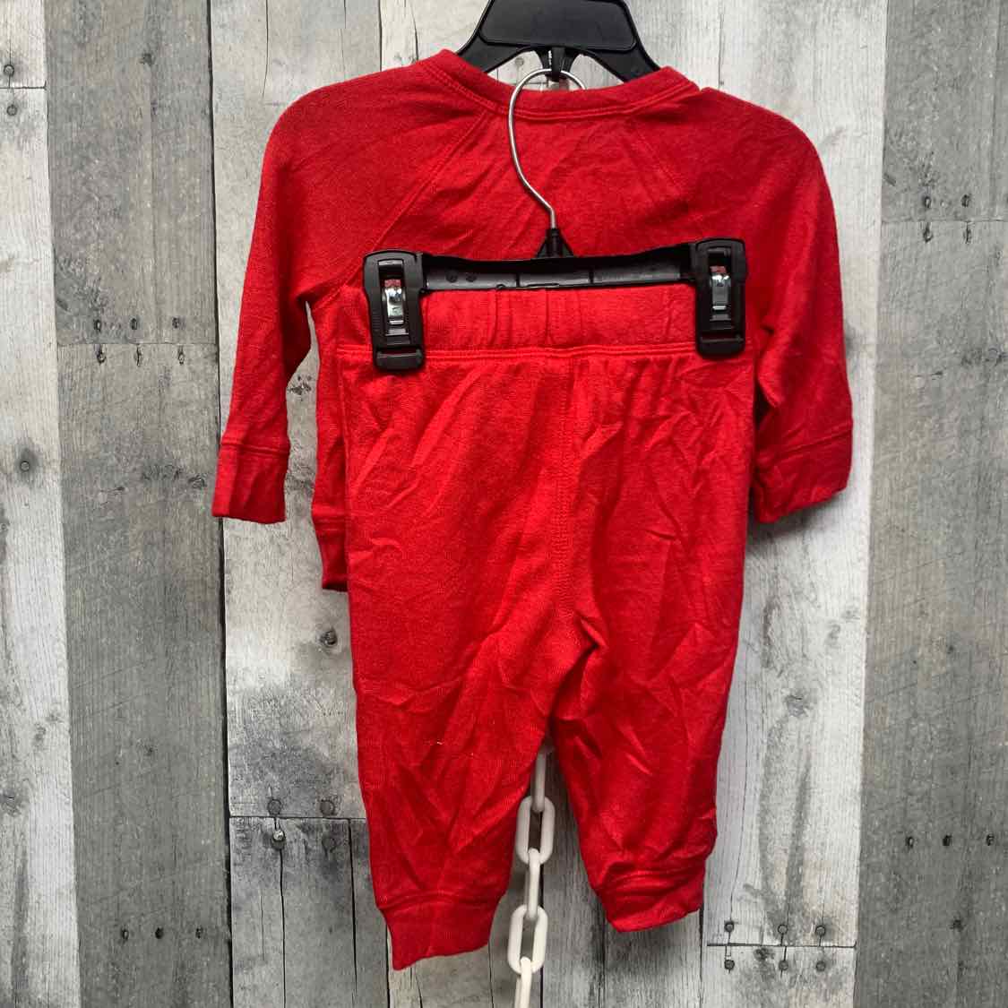 Size 9 Months Red Jumping Beans Shirt/Pants